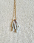 Thread Cluster Necklace