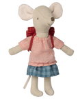 Clothes and Bag, Big Sister Mouse - Red