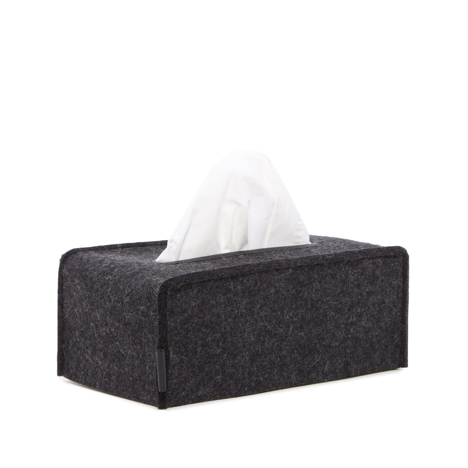 Tissue Box Cover Large - Charcoal