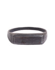 Signet Ring : Oxidized Silver