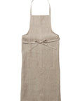 Linen Full Apron in Natural