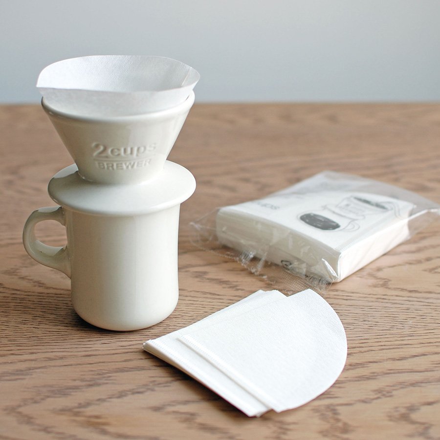 Slow Coffee Style - Cotton paper filter 4cups (Set of 60)